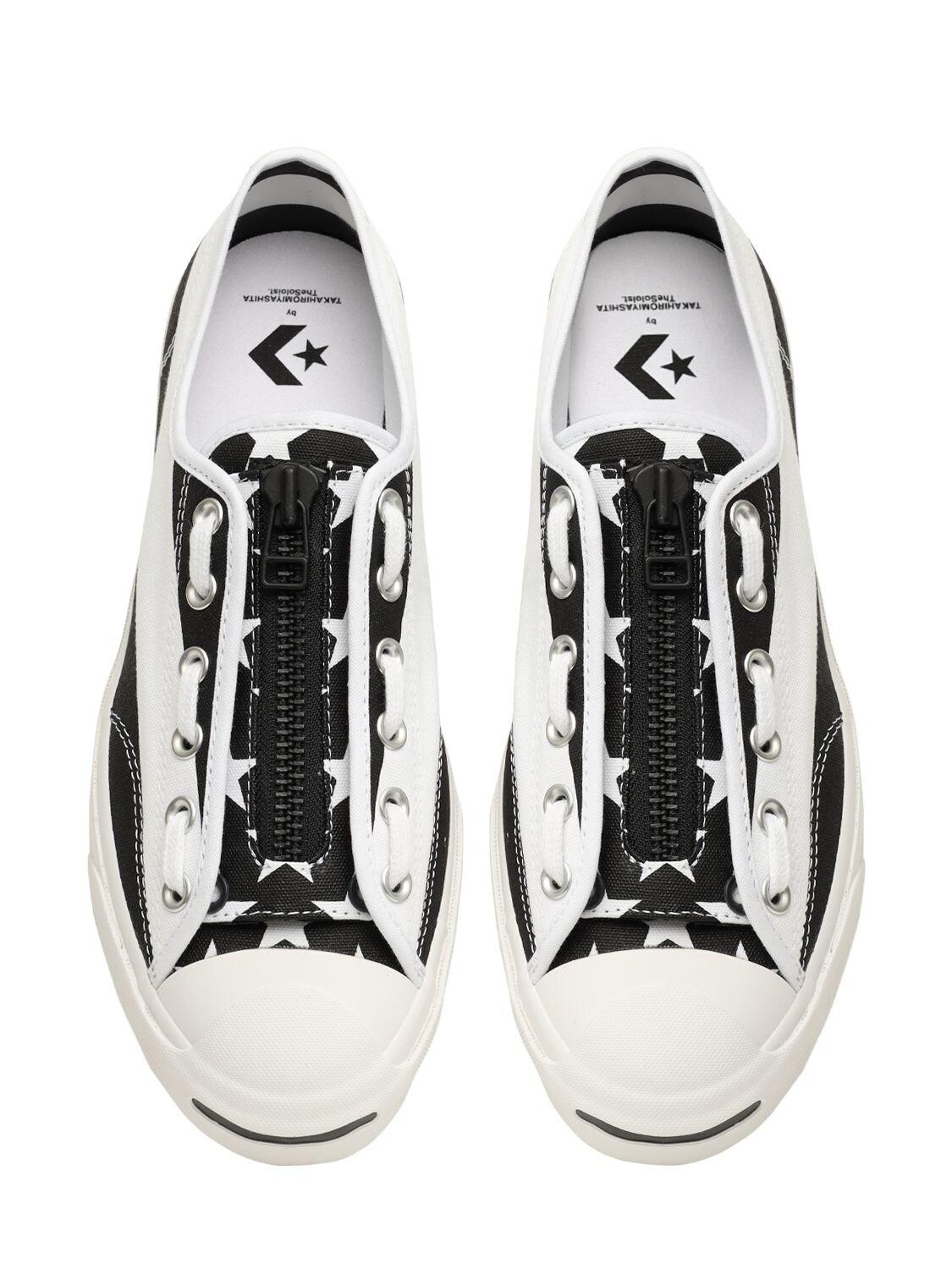 converse x thesoloist jack purcell zip low top