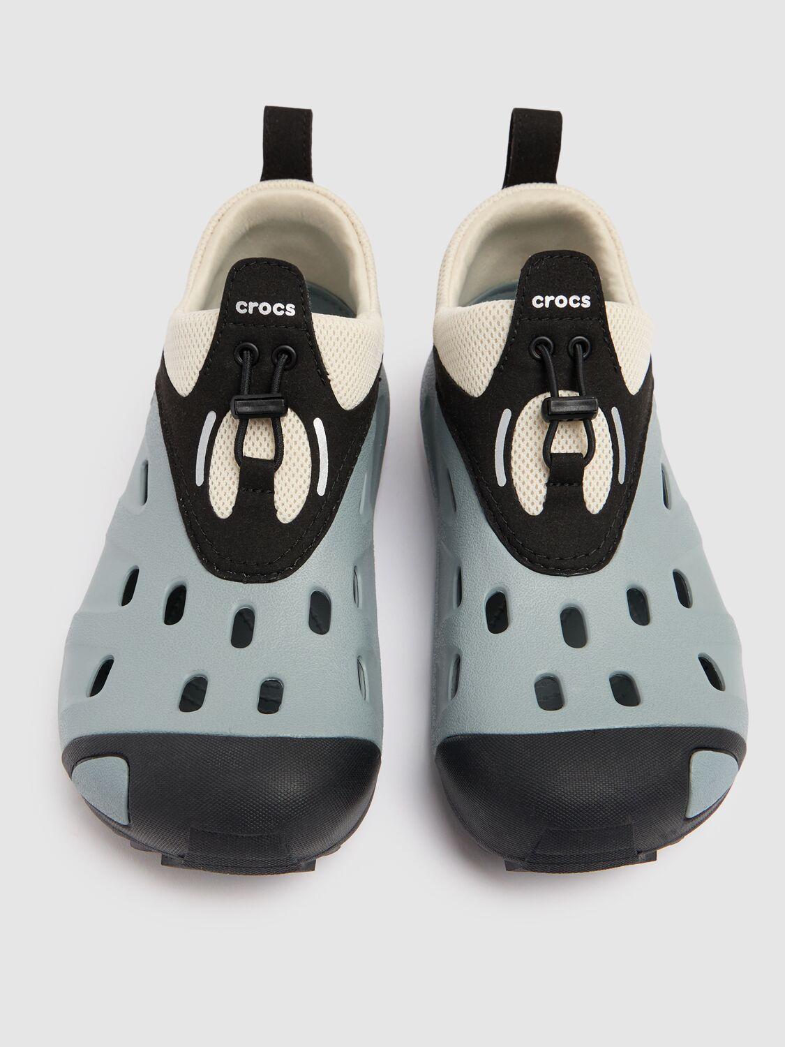 Crocs Quick Trail Sneakers in Grey for Men Lyst UK