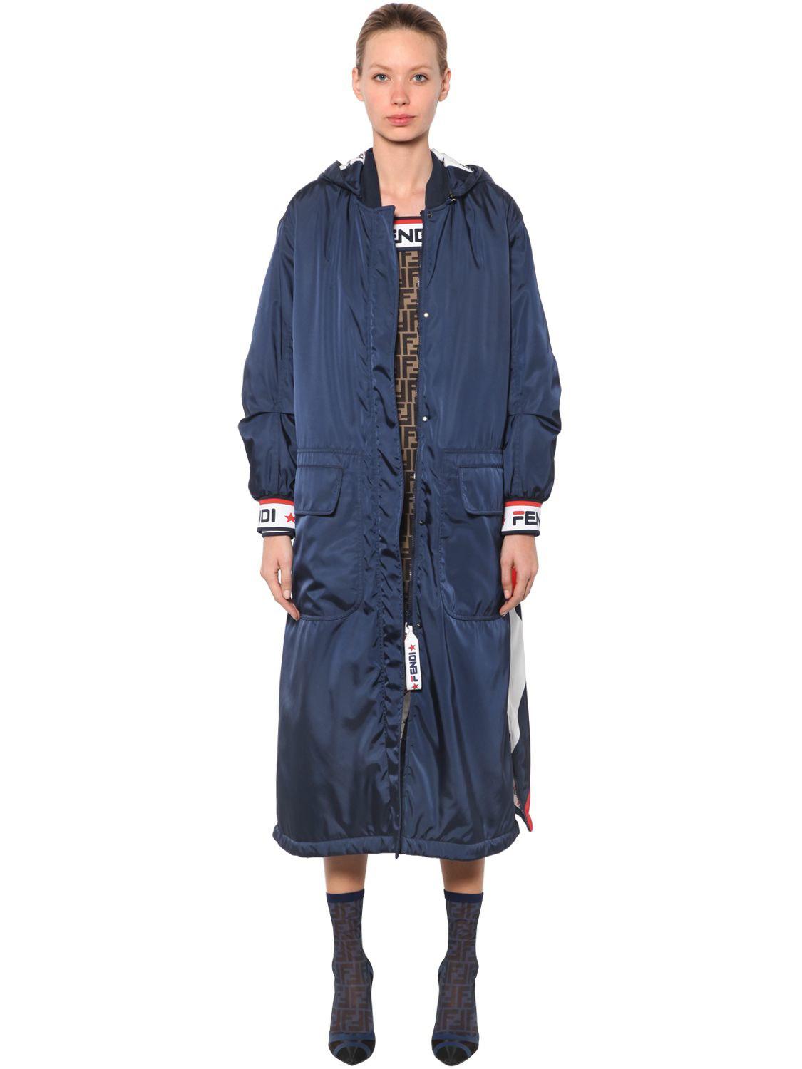 fendi mania hooded jacket