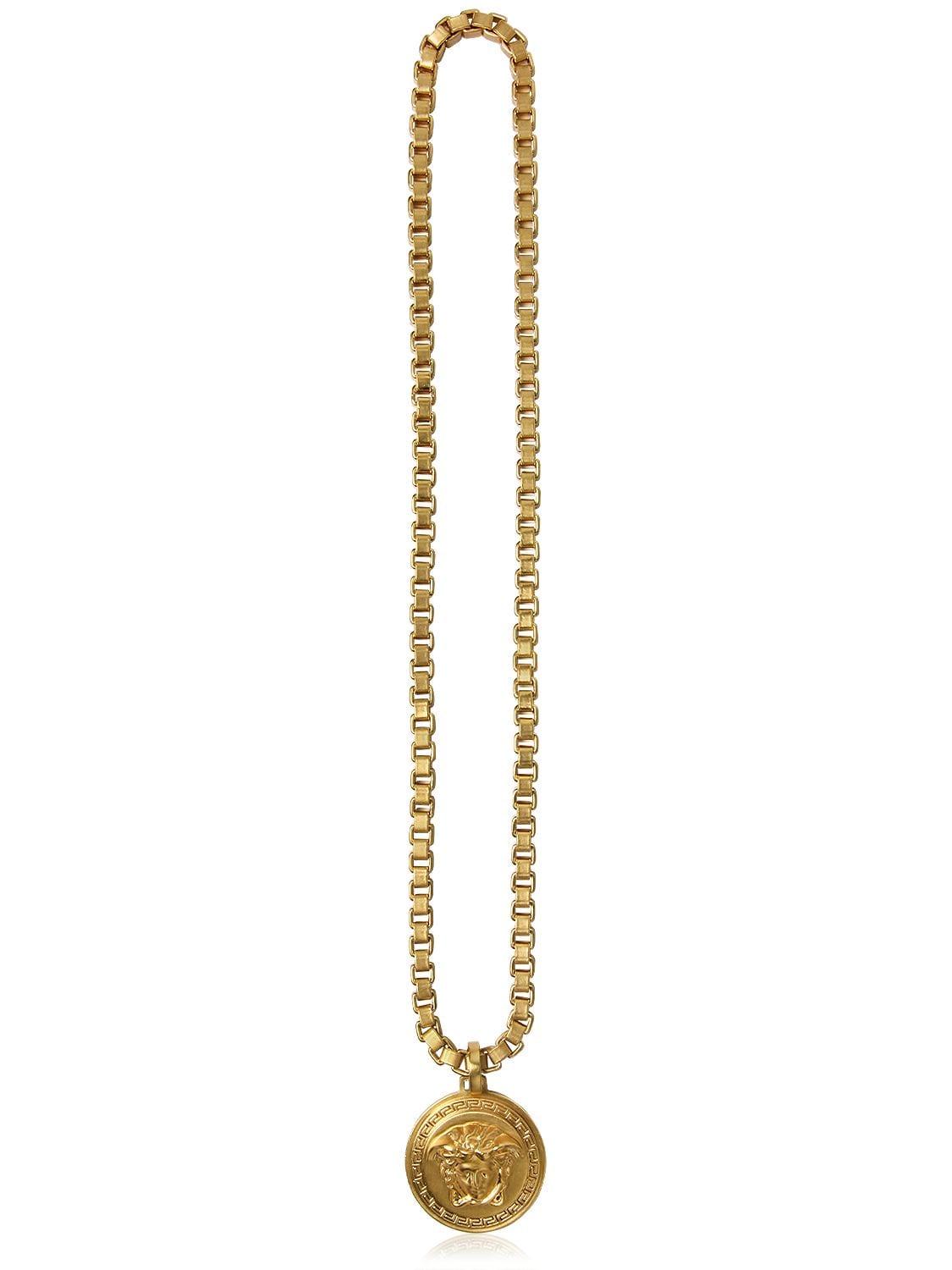 Collier Chaîne Avec Pendentif Méduse Versace pour homme en coloris  Métallisé | Lyst