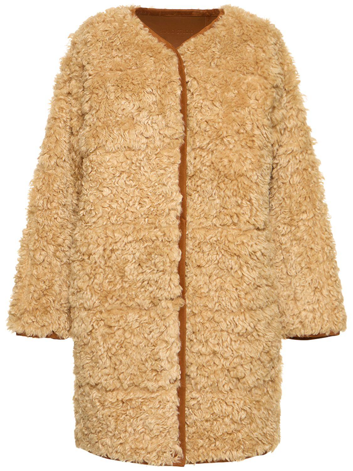 Yves Salomon レディース ナチュラル Fur-detailed Parka コート