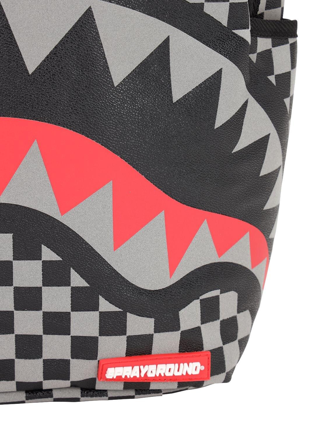 Sprayground Sharks In Paris Brown & Black Balaclava