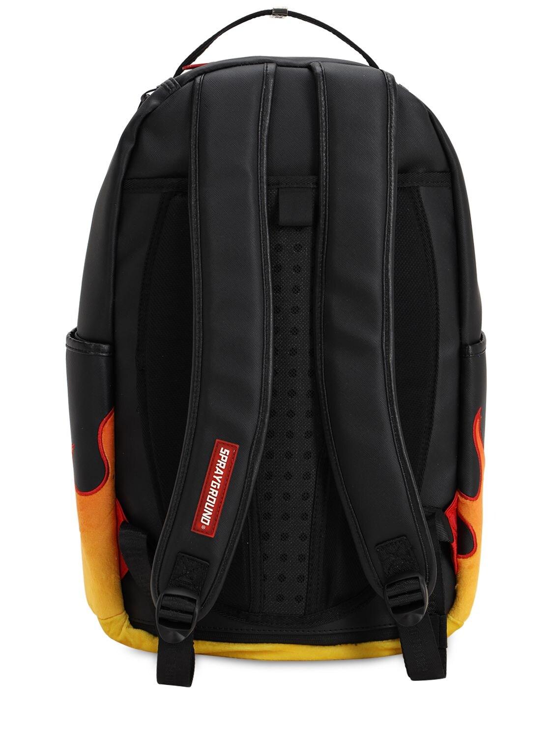 sprayground cream backpack