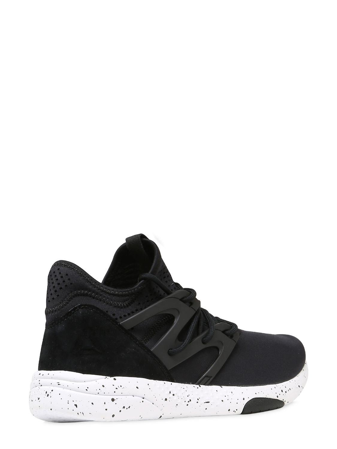reebok mid top sneakers