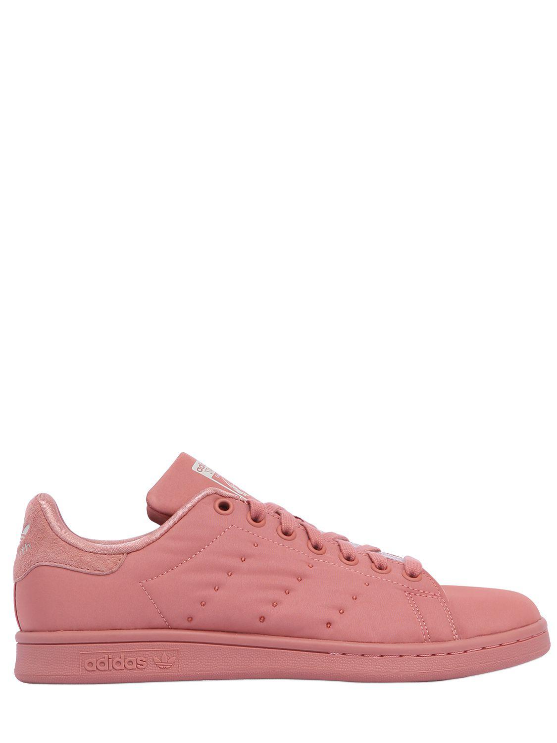 lyst adidas originali stan smith con raso scarpe rosa lyst adidas originali stan smith con raso scarpe rosa