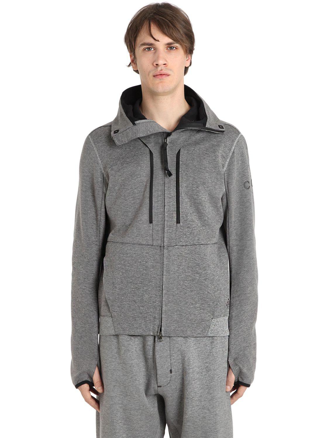 nikelab acg fleece hoodie