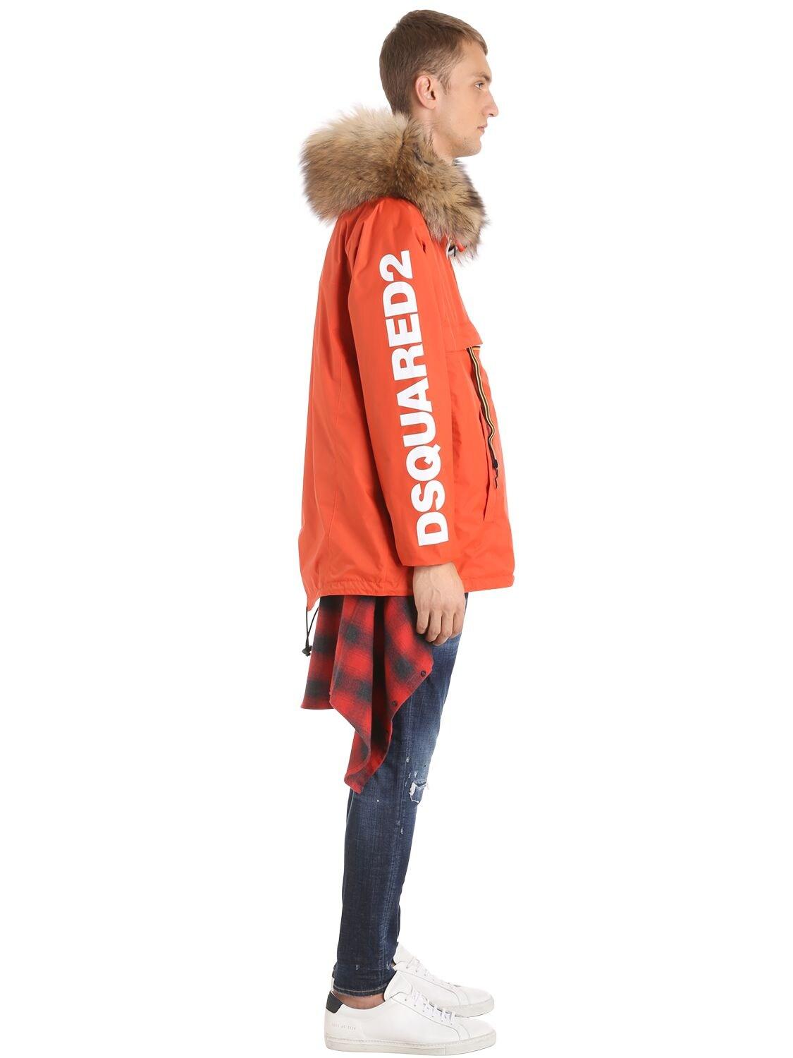 dsquared rain jacket