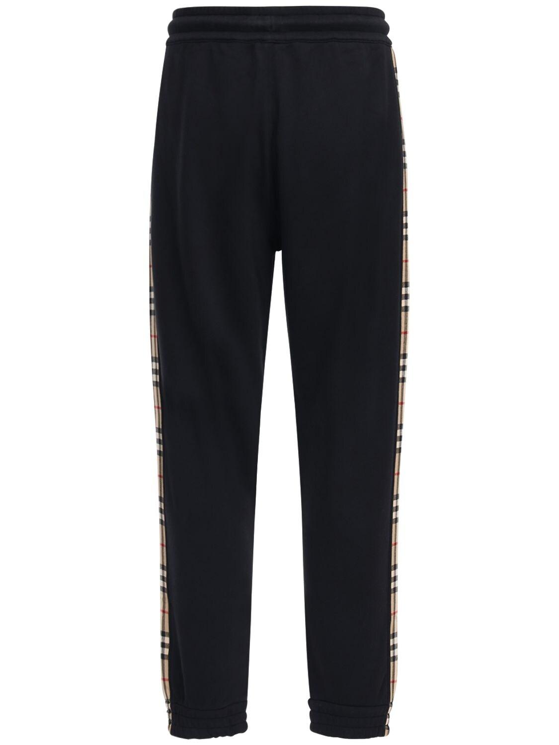 Burberry embroidered hotsell jersey sweatpants
