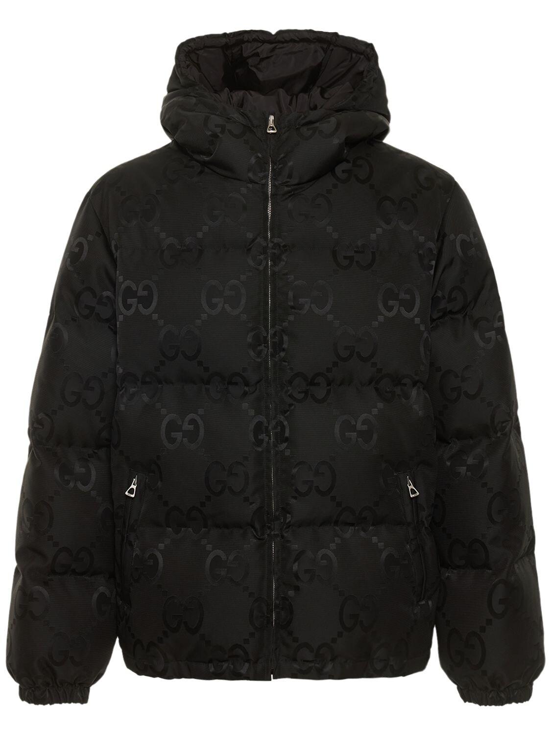 Gucci Tech Down Bomber Jacket in Black for Men | Lyst Canada