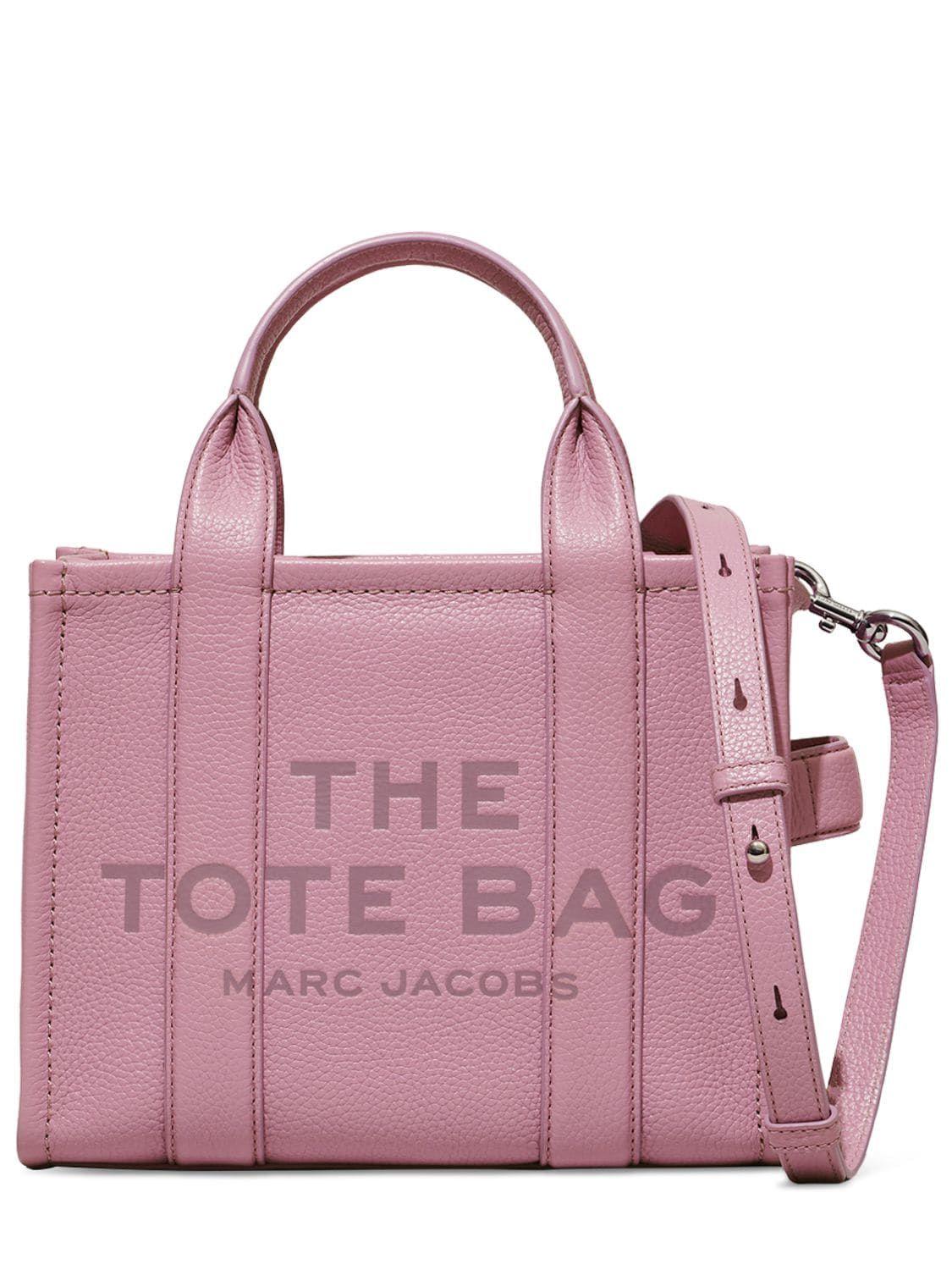 Marc Jacobs The Mini Tote Croc Embossed Bag in Pink | Lyst