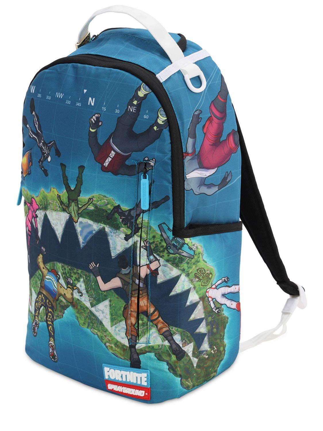 Sprayground Fortnite Island Backpack in Blue for Men Lyst