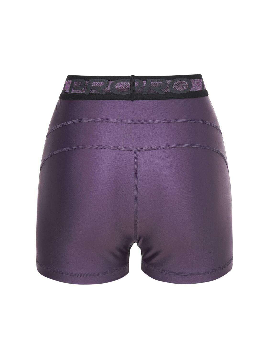 Short Taille Haute "pro 3" Nike en coloris Violet | Lyst