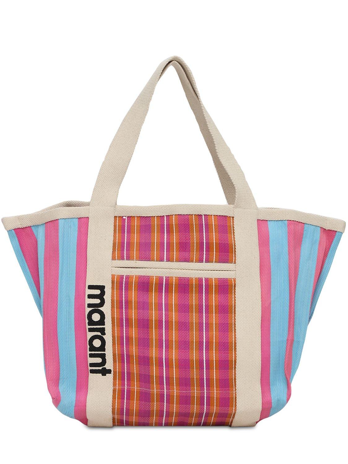 Bolso Tote Darwen De Nylon Estampado Isabel Marant de Tejido sintético de  color Rosa | Lyst