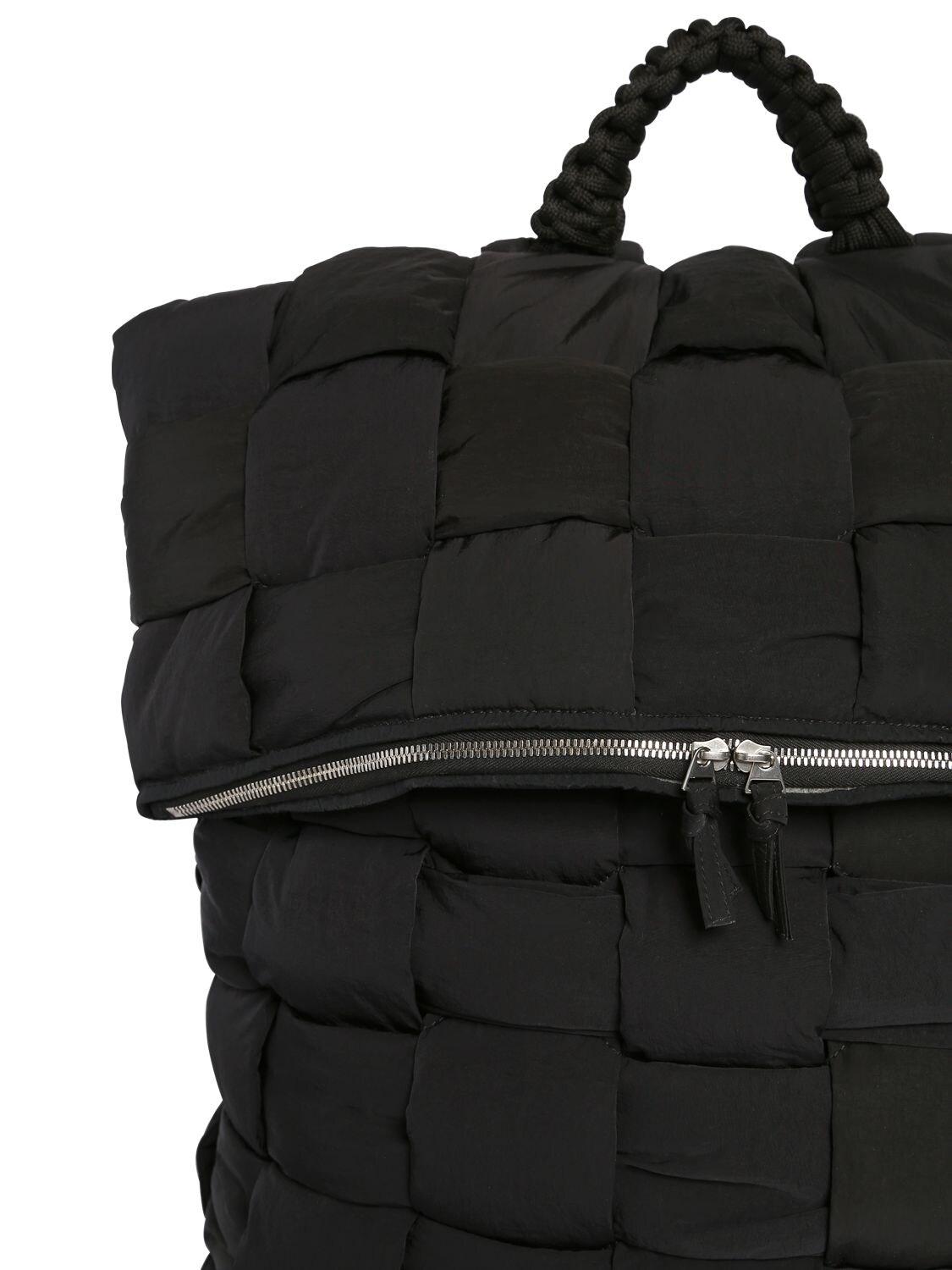 Bottega Veneta Synthetic The Padded Nylon Backpack in Black for Men - Lyst