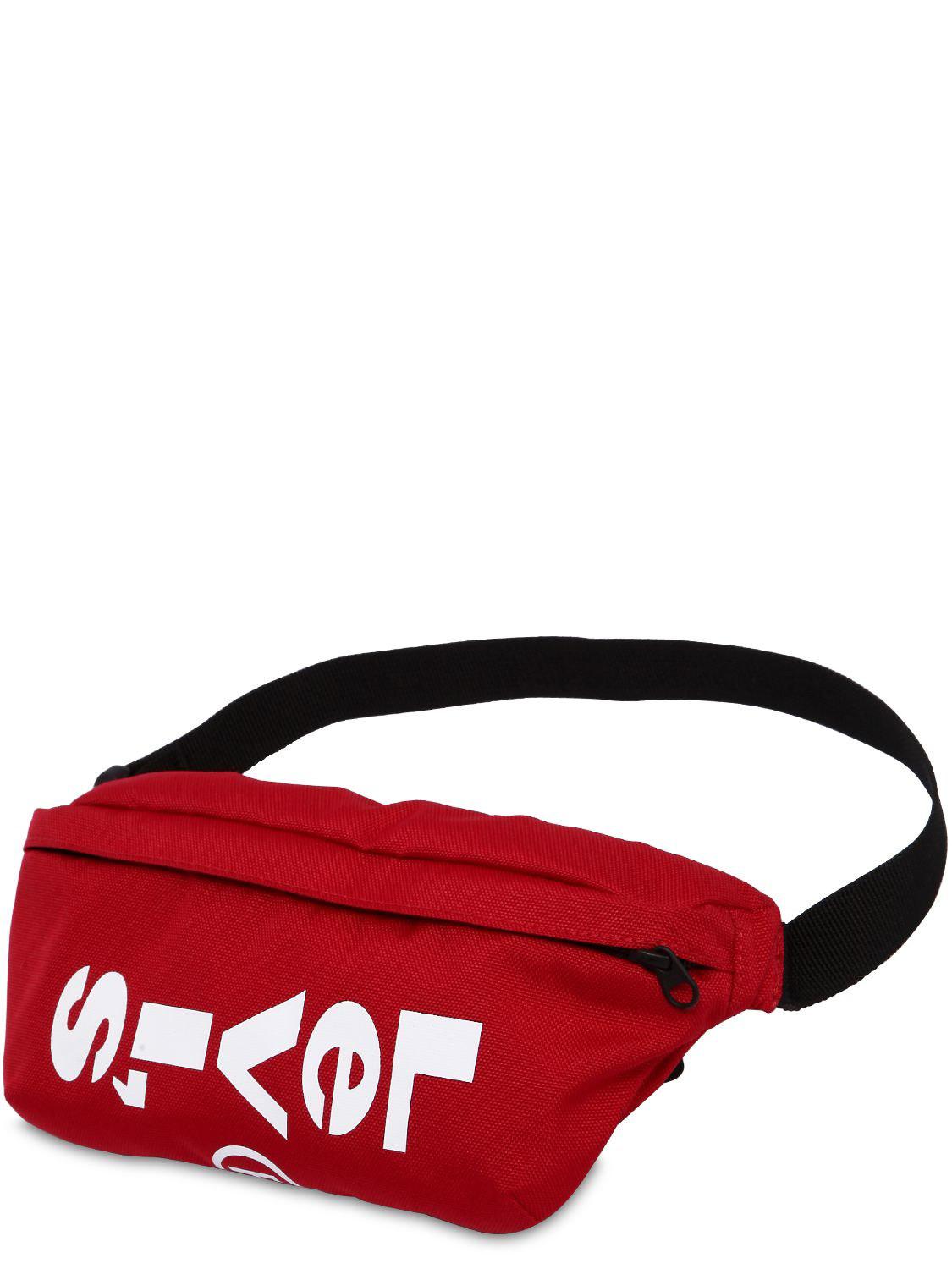 levis fanny pack red