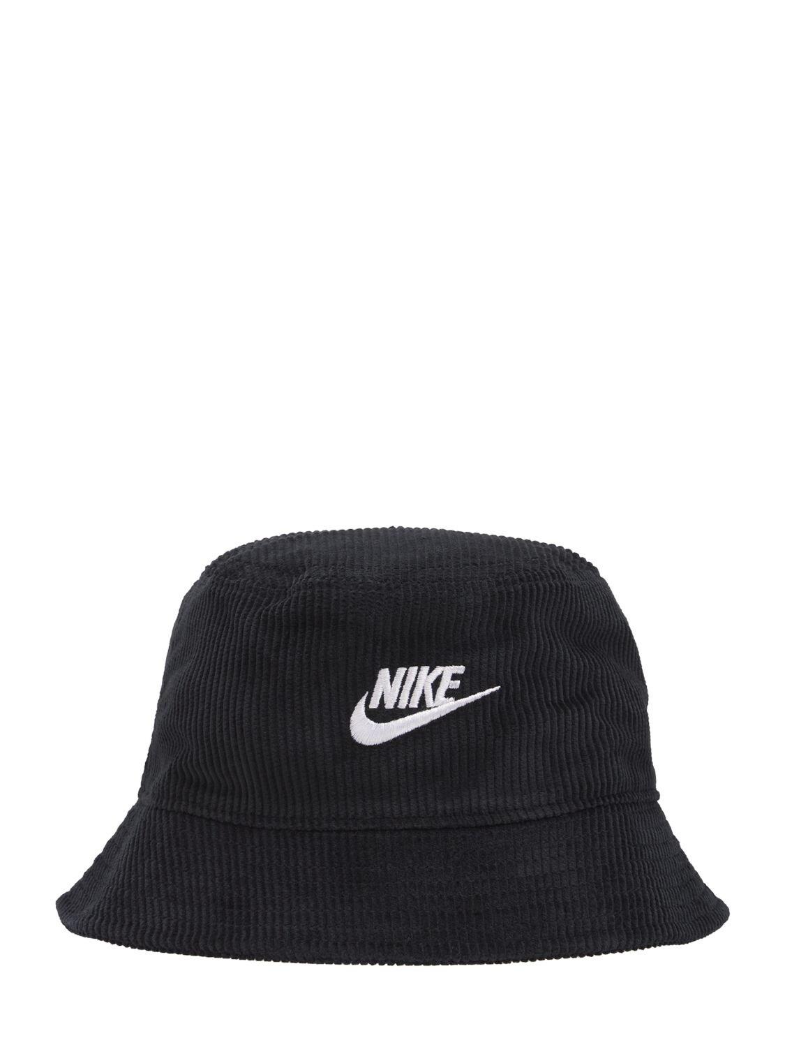 Nike Velvet Bucket Hat in Black | Lyst
