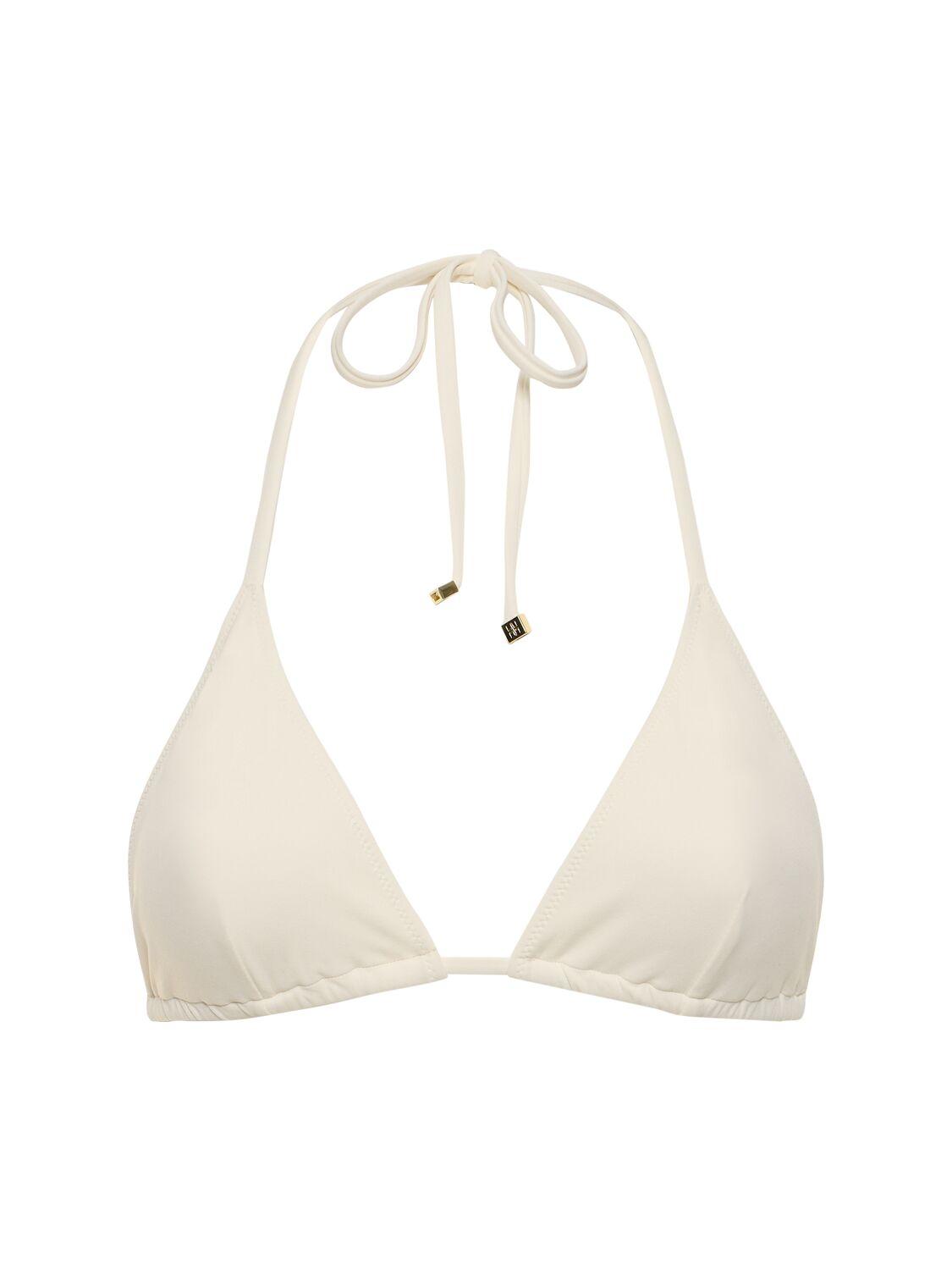 ETERNE Thea 90 S Bikini Top in White Lyst UK