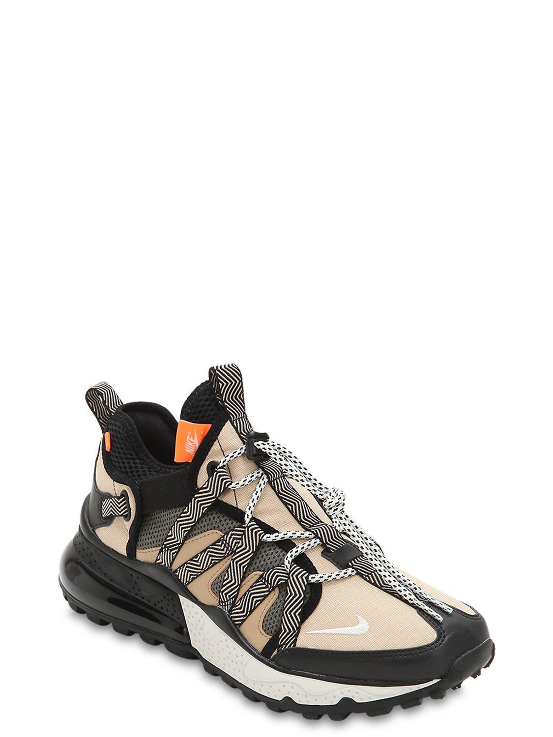 Nike Rubber Air Max 270 Bowfin Trainers in Black/Beige (Black) for Men |  Lyst