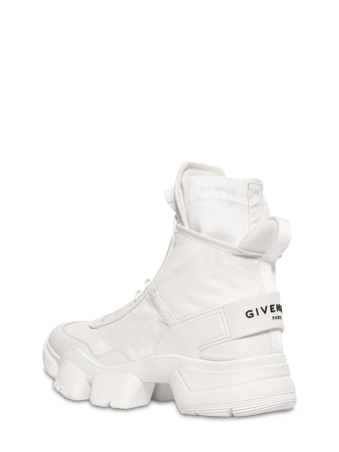Givenchy Jaw Nylon Sock High Top Sneakers in White for Men - Lyst