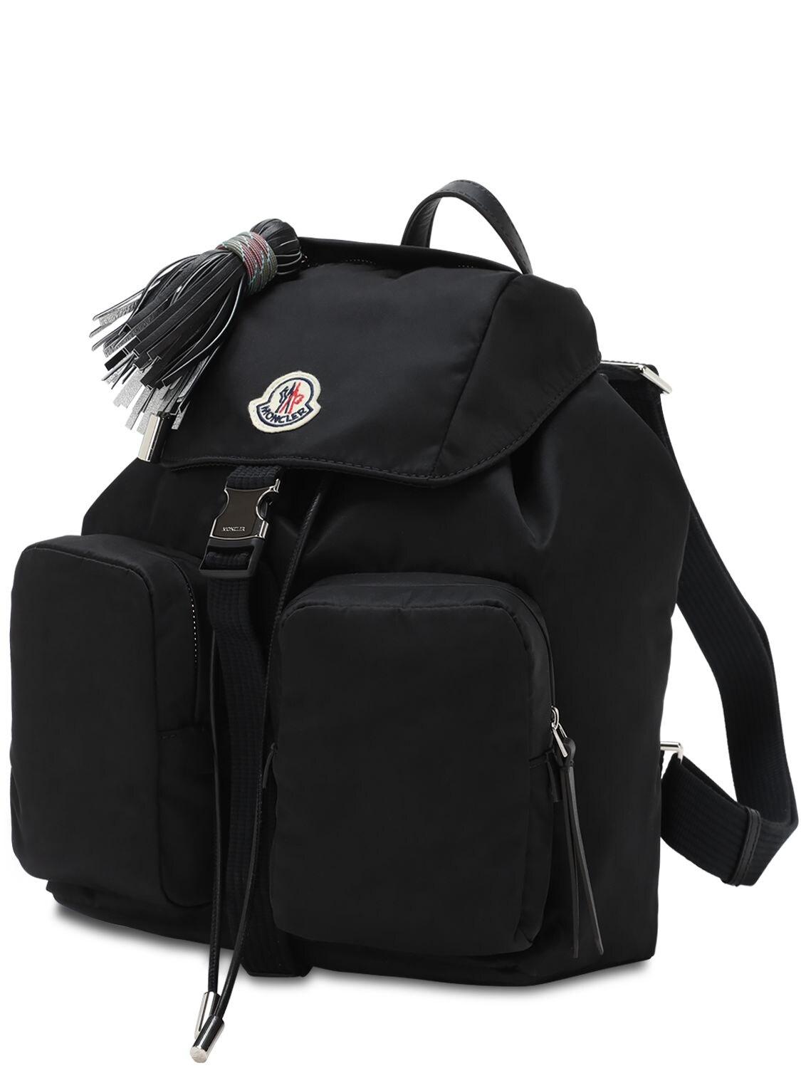 Moncler Synthetic Large Dauphine Nylon Backpack in Black - Lyst