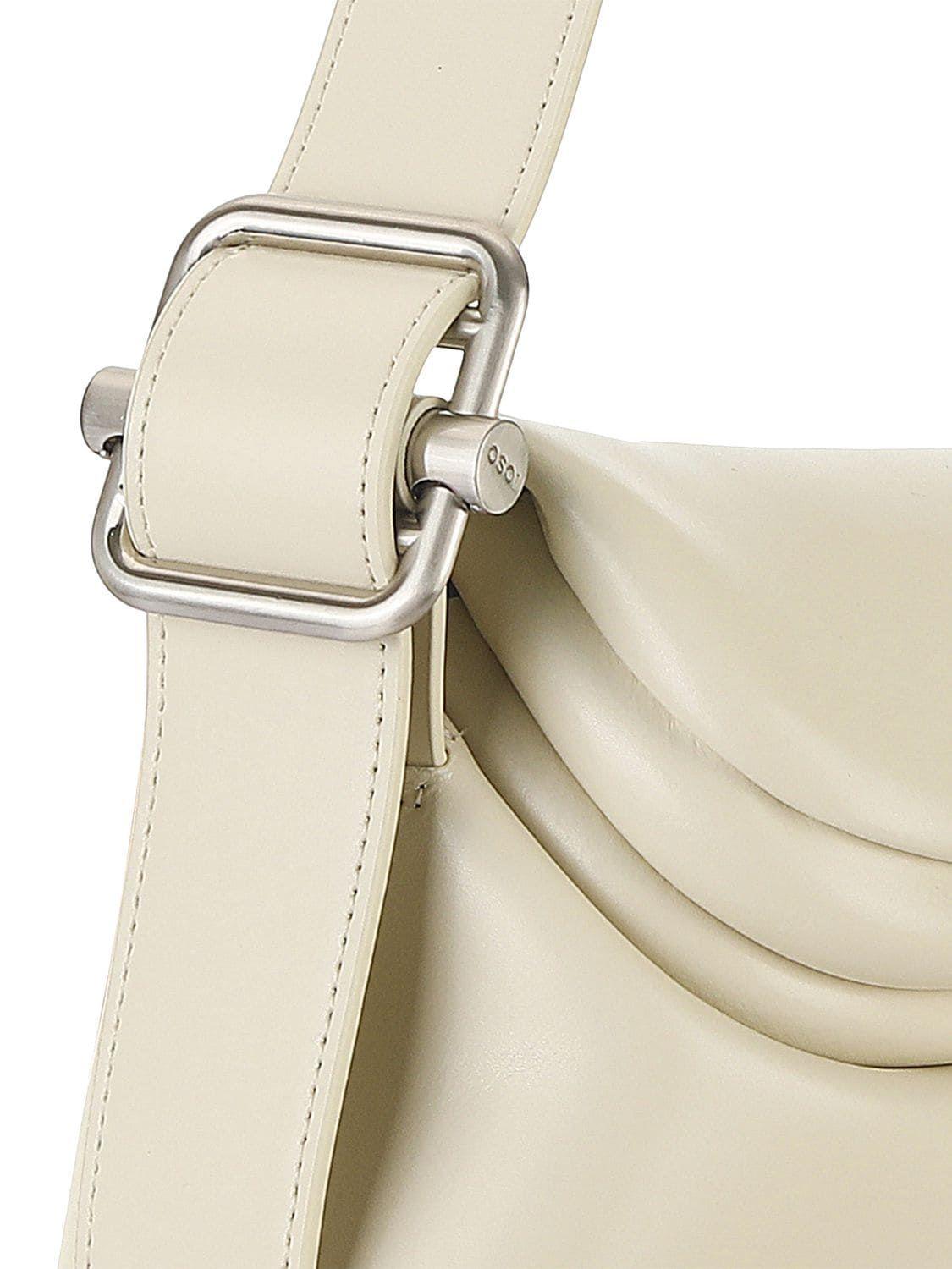 OSOI Folder Brot Leather Shoulder Bag in Natural | Lyst