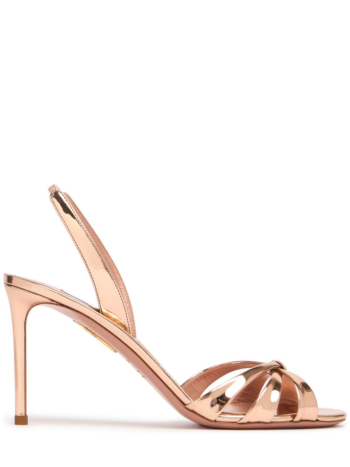 AQUAZZURA レースアップサンダル 入りこま