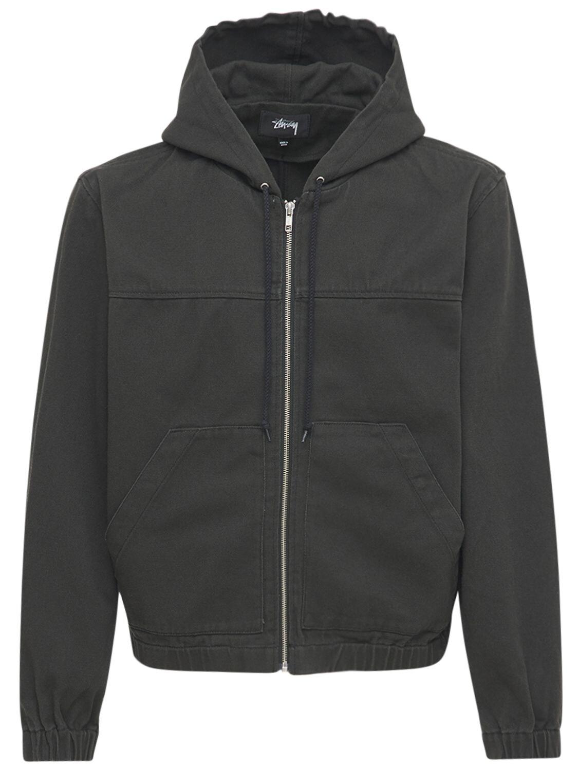 stussy solid work jacket