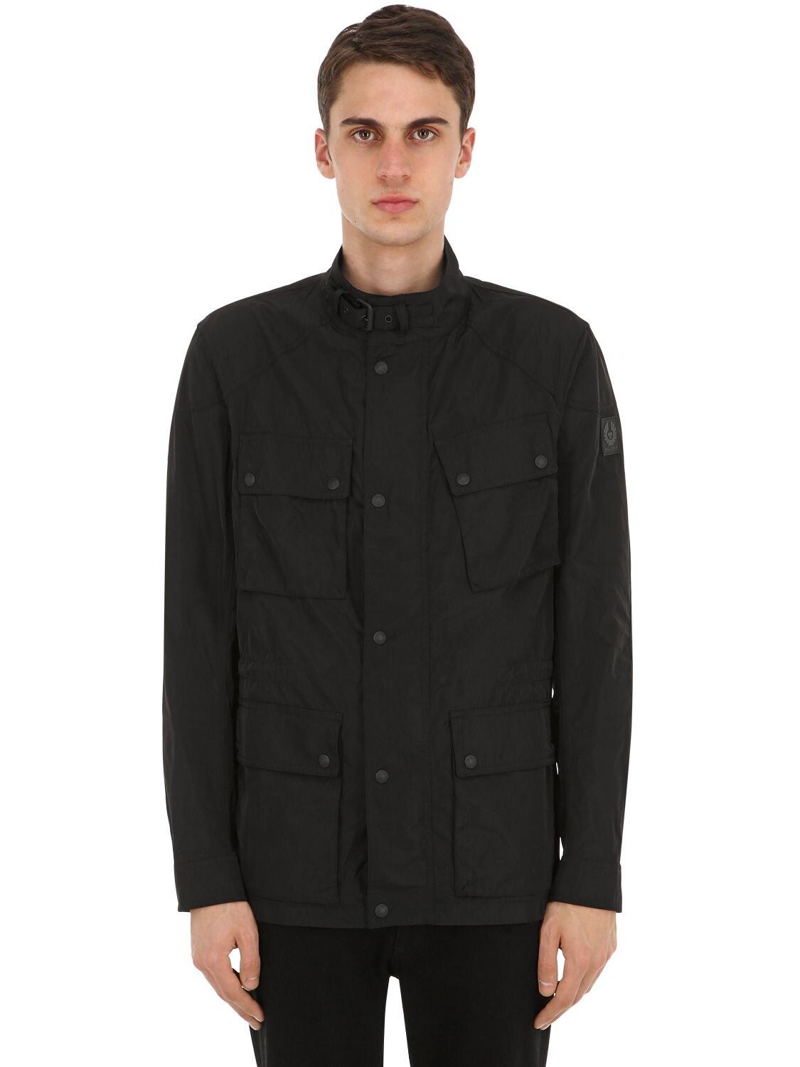 Belstaff Field Master Nylon Jacket in Black for Men - Lyst