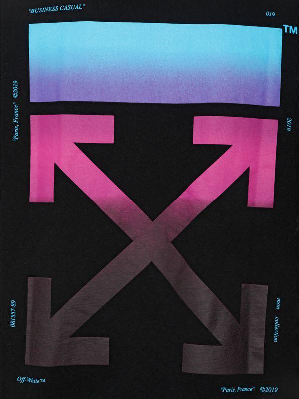 off white gradient arrow tee