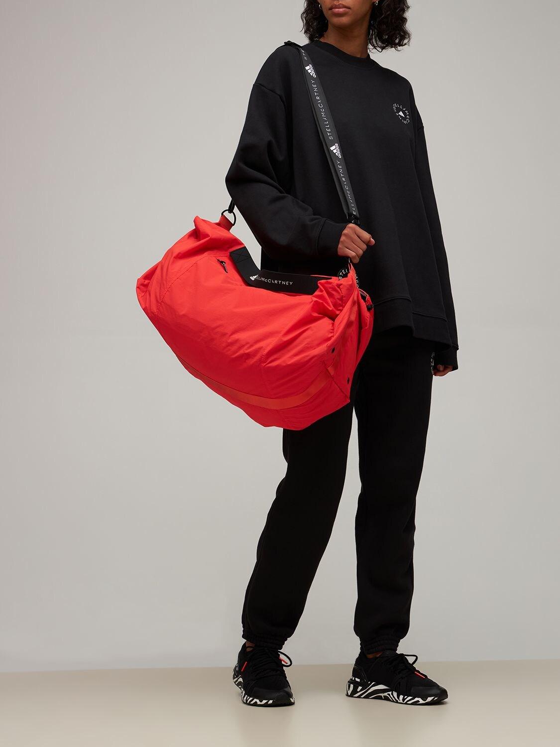 adidas By Stella McCartney Asmc Studio Duffle Bag in Red | Lyst