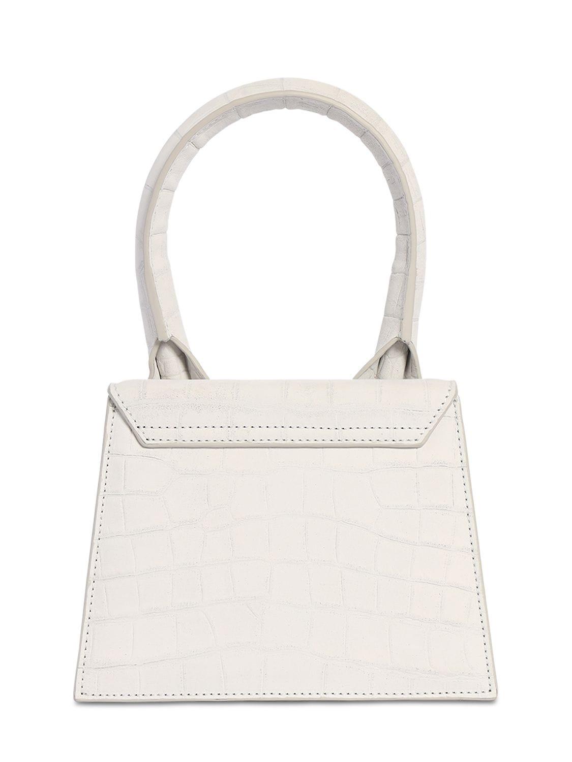Jacquemus Le Chiquito Moyen Handbag - White • Price »