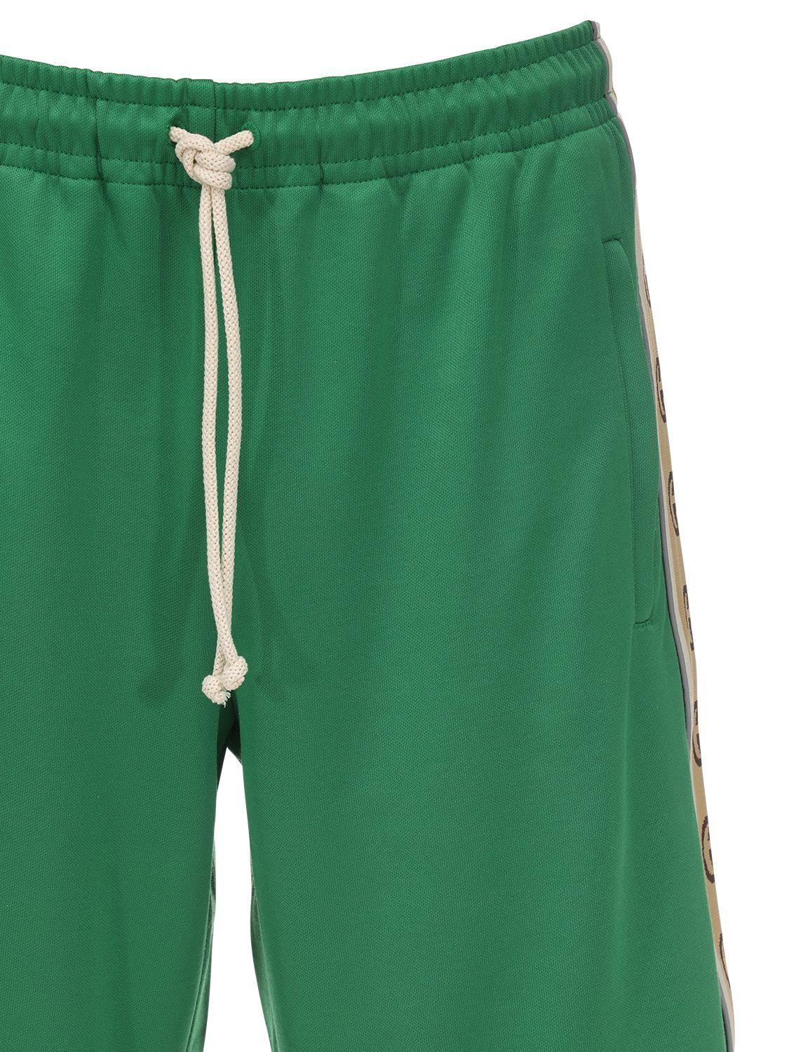 Gucci Cotton Jersey Shorts green XS