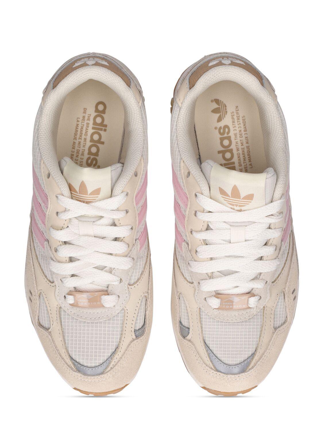 adidas Originals Torsion Super Sneakers in Pink | Lyst