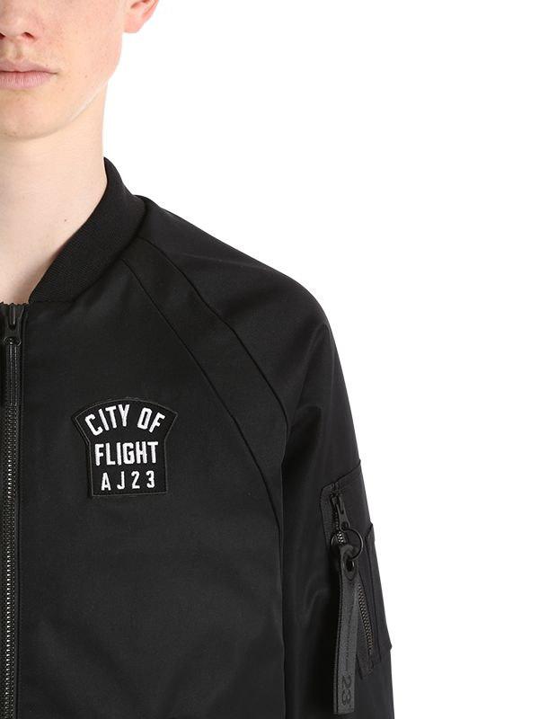 Nike Air Jordan Wings Ma 1 Bomber Jacket In Black For Men Lyst