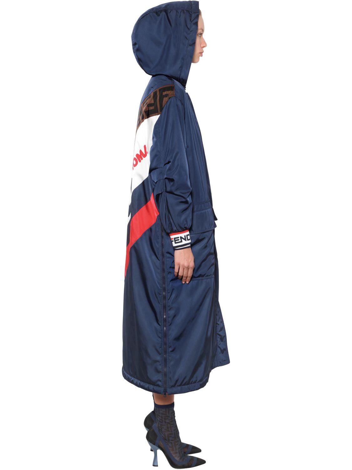 fendi mania hooded jacket