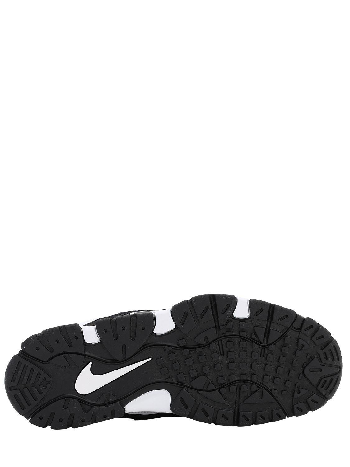 Zapatillas en negro y blanco Barrage Nike de Cuero de color Negro para  hombre | Lyst