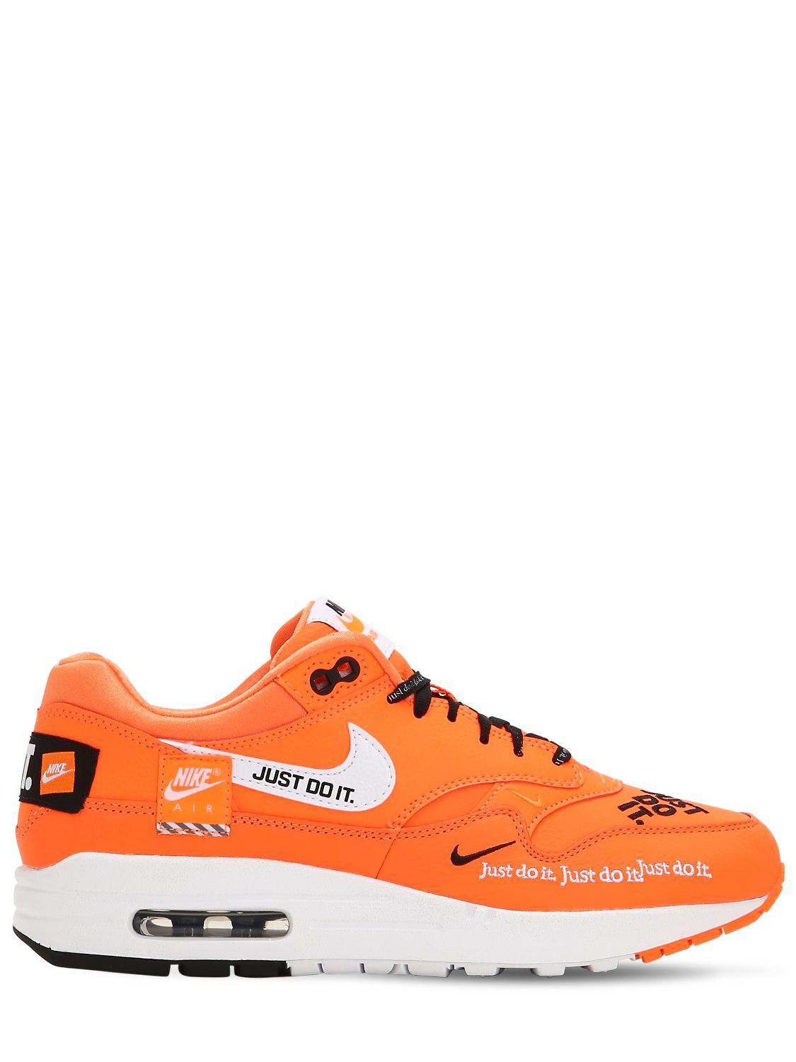 Nike Air Max 1 Just Do It Pack Orange for Men | Lyst