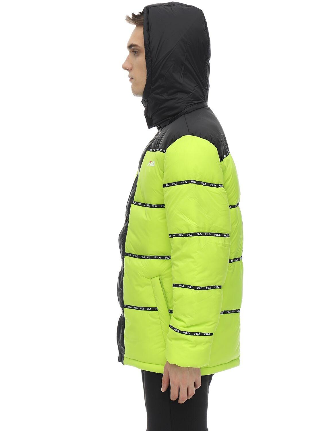 fila neon green jacket