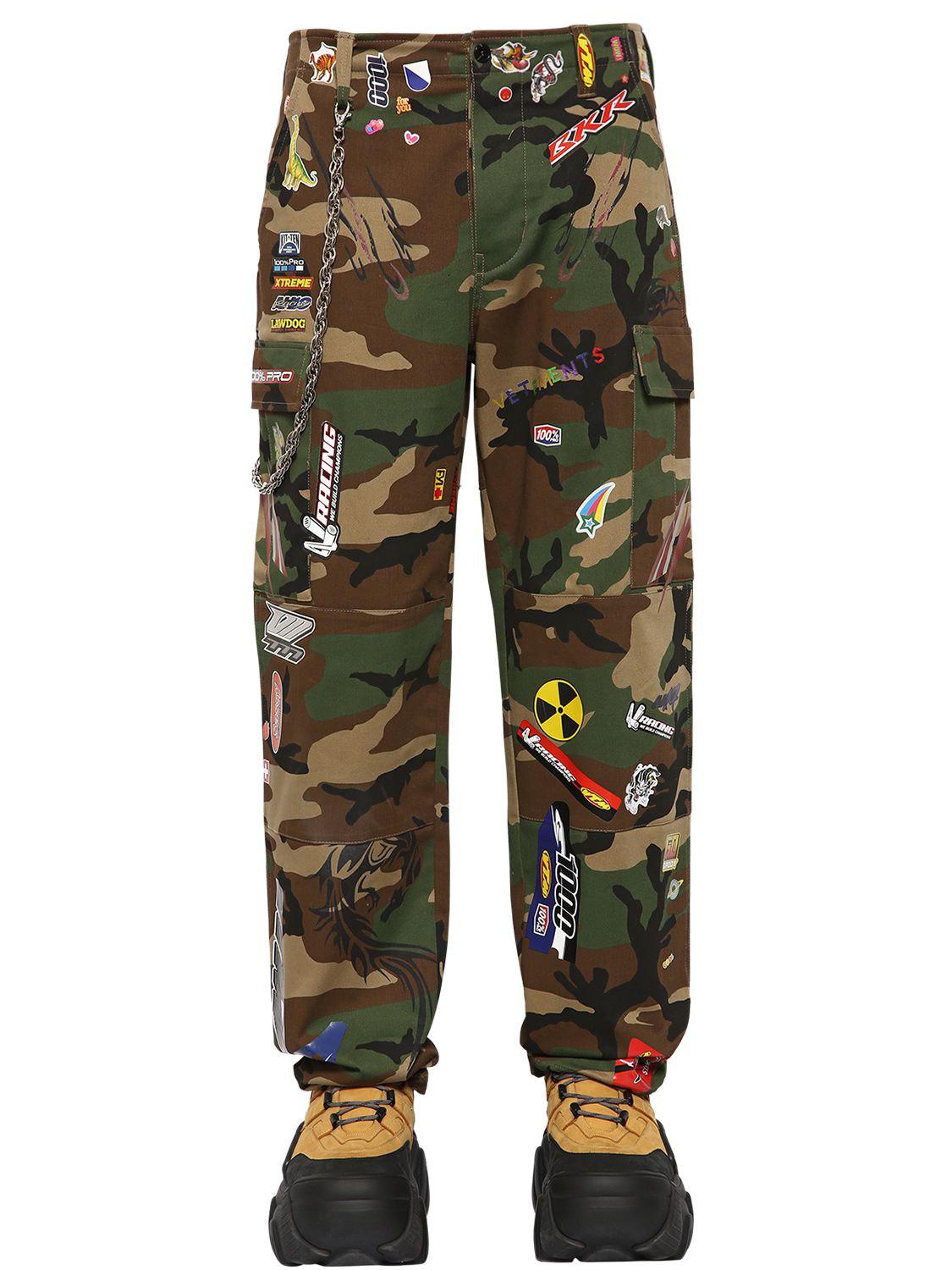 vetements cargo pants