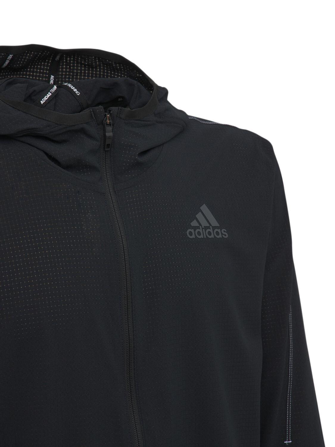 adidas Originals H.rdy Warri Hooded Jacket in Black for Men - Save 2% |  Lyst Canada