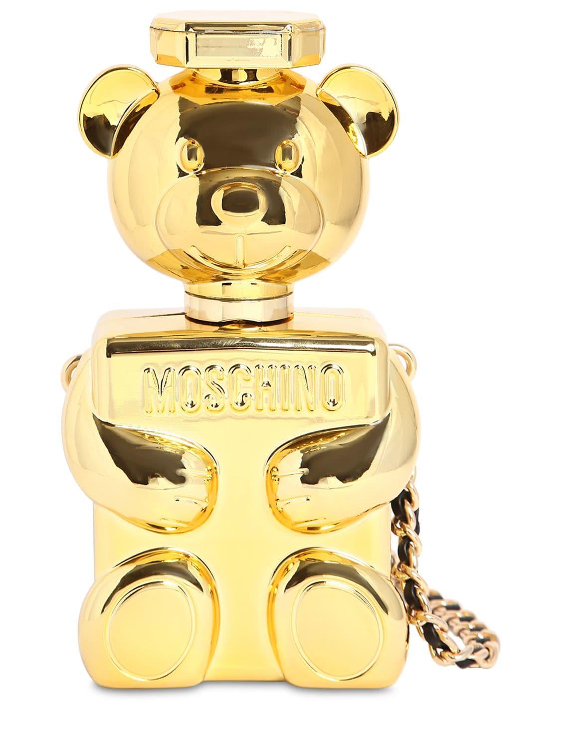 Bbolso "teddy Perfume Case" Moschino de color Metálico | Lyst