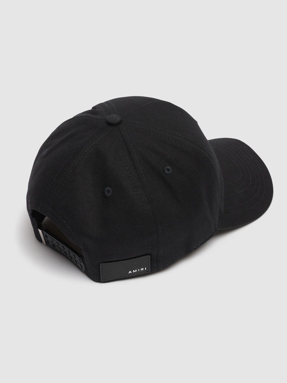 Amiri Crystal Canvas Hat in Black for Men | Lyst