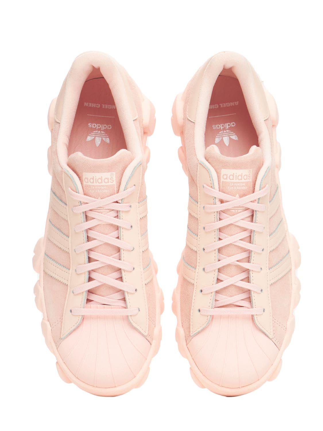 メンズ Adidas Originals Angel Chen Superstar 80s スニーカー ピンク Lyst