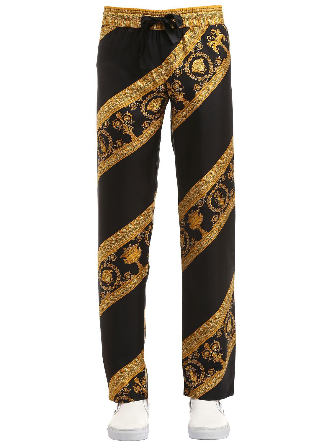 versace pajama pants