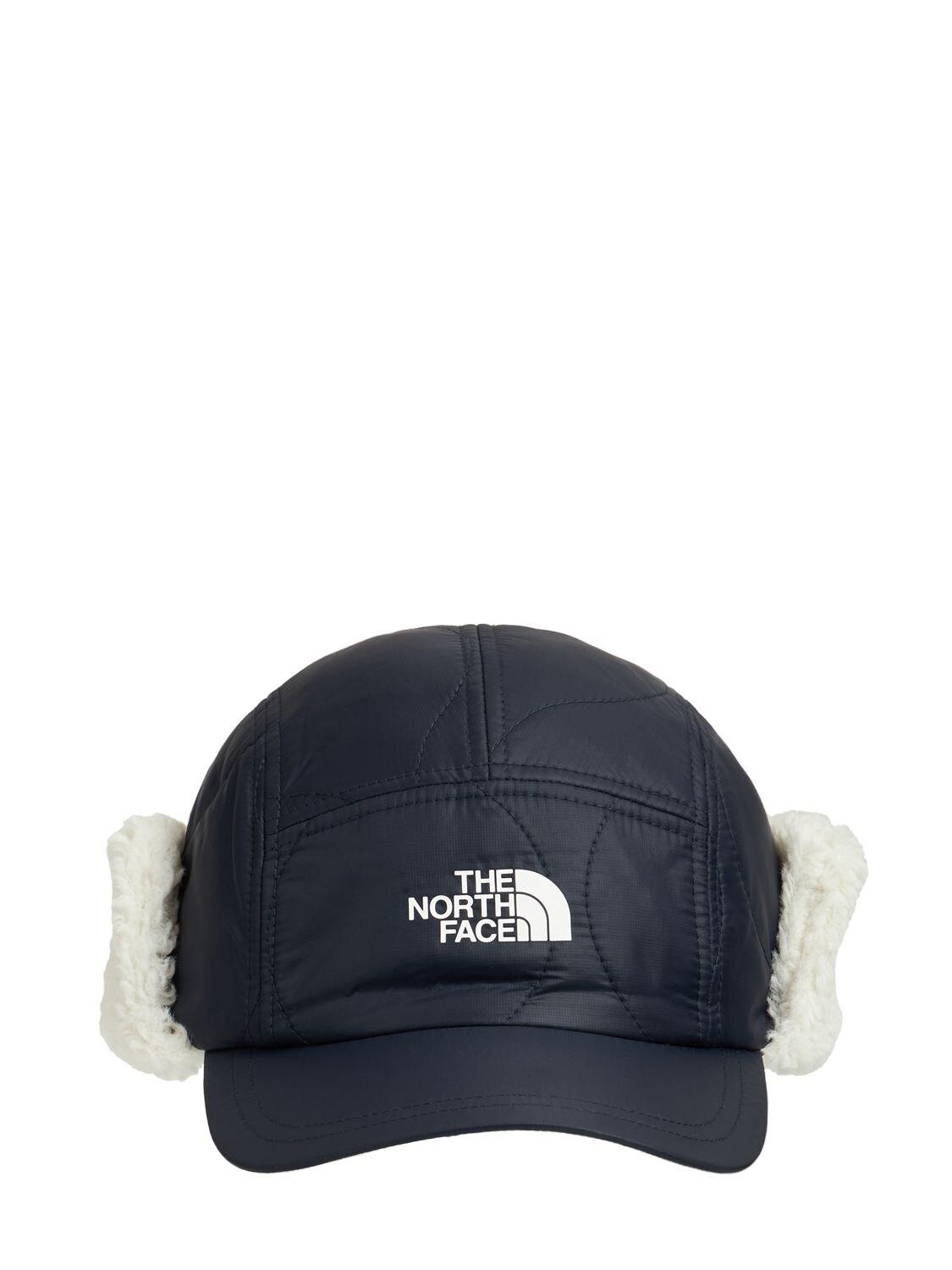 Fleece Insulated Earflap 5-panel Hat 