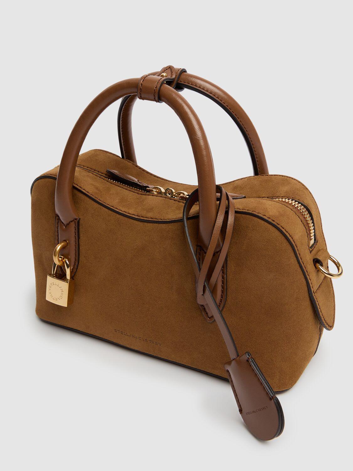 【Stella McCartney】Ryder Alter トップハンドルバッグ Stella McCartney Ryder Alter Top Handle Bag in Brown | Lyst
