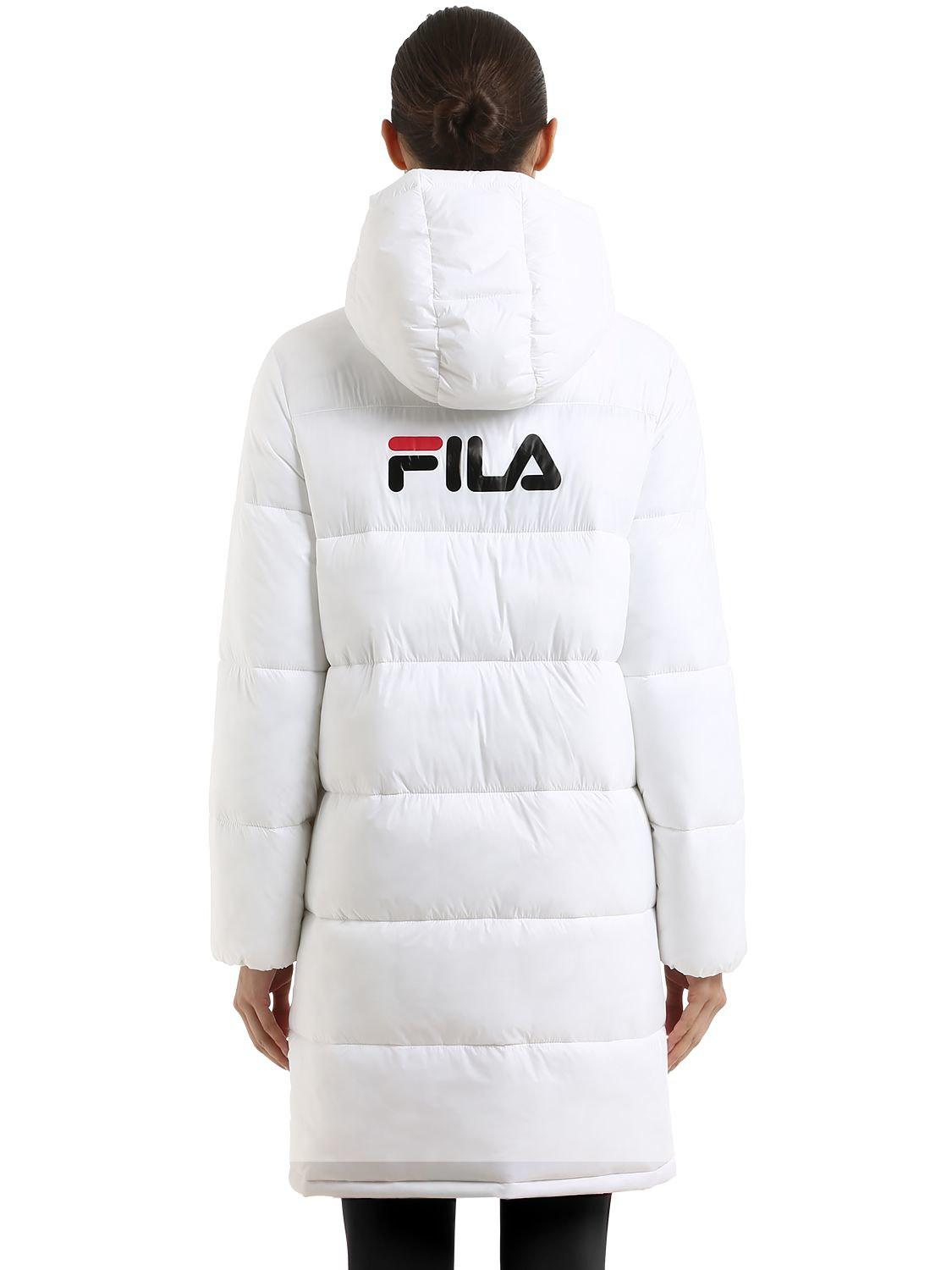 fila long puffer jacket