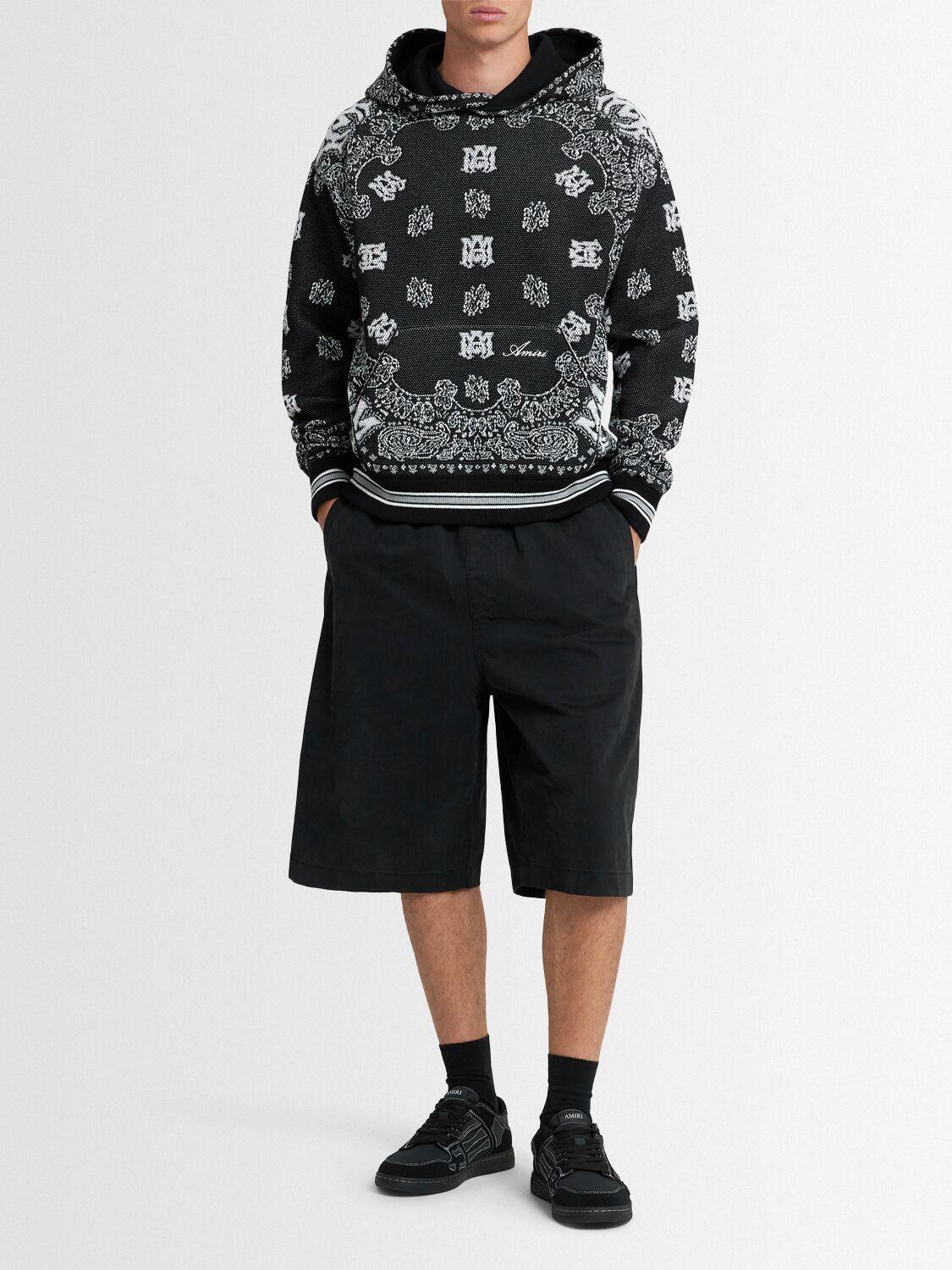 AMIRI☆Bandana フーディー BANDANA HOODIE - Black – AMIRI