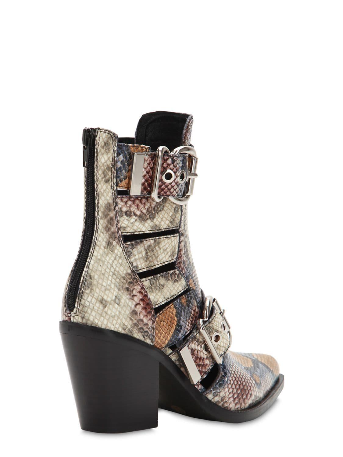 jeffrey campbell snakeskin boots