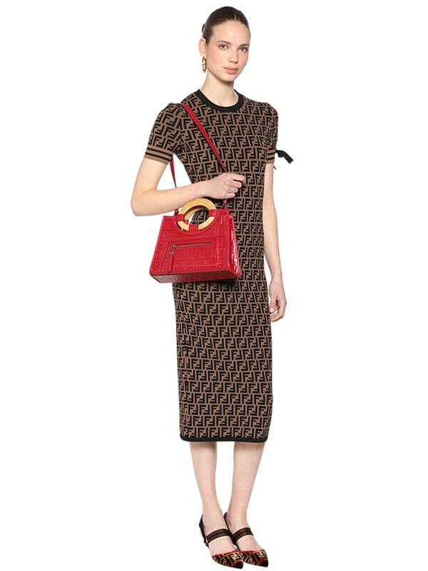 fendi small runaway tote bag